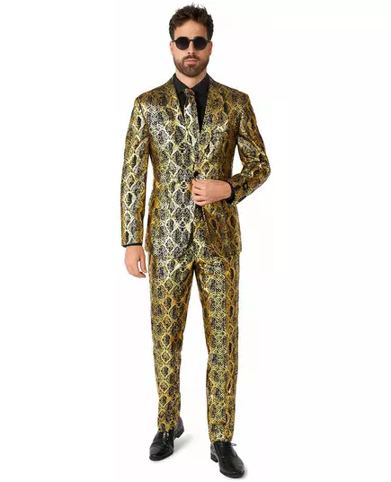 Skinnende slangekostyme til voksne fra Opposuits, Størrelse: Medium/Large (EU 52)