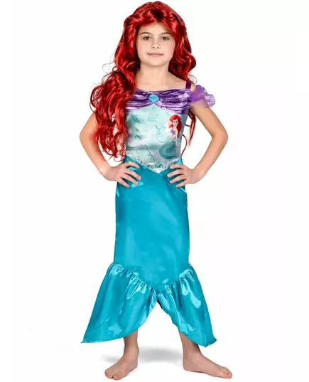Basic Ariel the Little Mermaid costume for girls, Size: 3-4 years (97 - 109 cm)