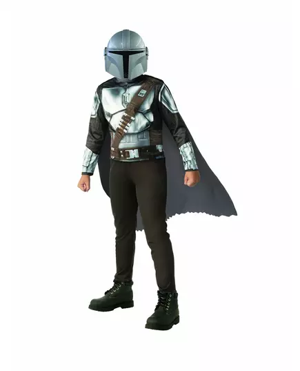 Klassisk Mandalorian-kostyme til barn, Størrelse: 3–4 år (90–104 cm)