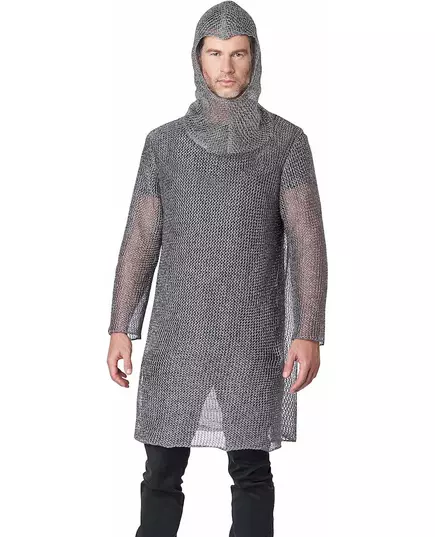Luksuriøst ridderkostyme for voksne, Størrelse: Small/Medium