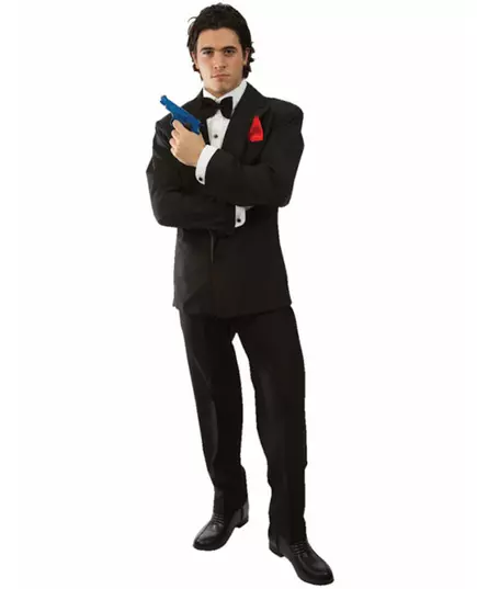 English spy costume for men, Size: M/L