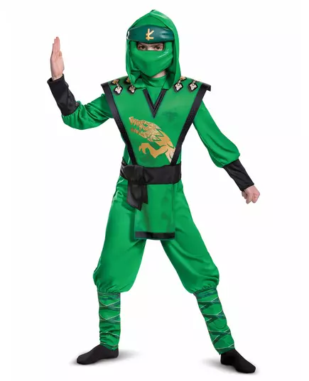 LEGACY Deluxe Lloyd Ninjago®-kostyme – LEGO Kids, Størrelse: 5–6 år (109–126 cm)