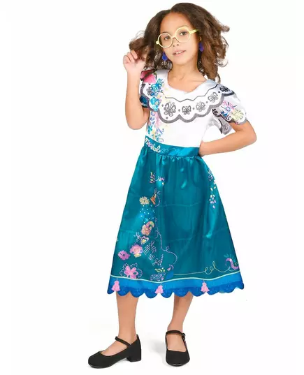 Klassisk Mirabel Encanto kostyme for barn, Størrelse: 5–6 år (109–126 cm)