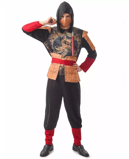 Traditional ninja costume for men, Size: M