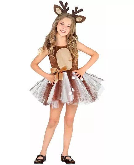 Little reindeer tutu costume for girls, Size: 11-13 years (158 cm)