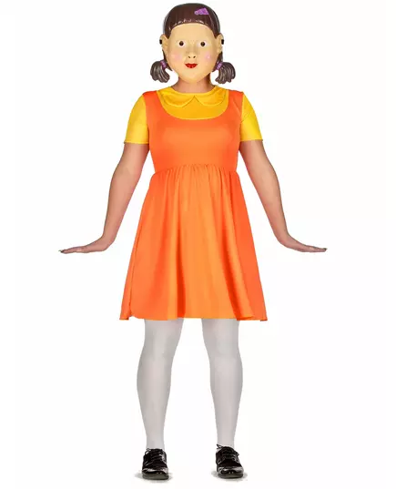 Kostyme for kvinnelig morderdukke, Størrelse: Small/Medium