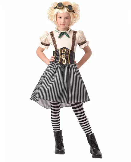 Steampunk costume for girls, Size: 4-6 years (110-120 cm)