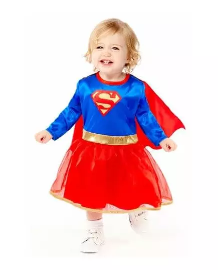Supergirl baby costume, Size: 2-3 years (94-98 cm)