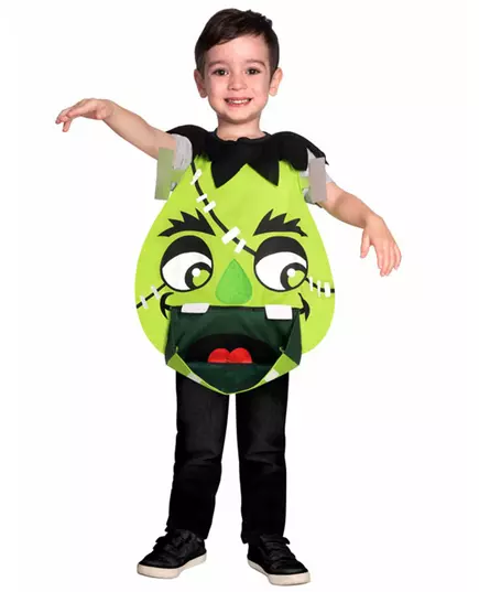 Lille monster gjemmested forklekostyme til barn, Størrelse: 4–6 år(110 cm)