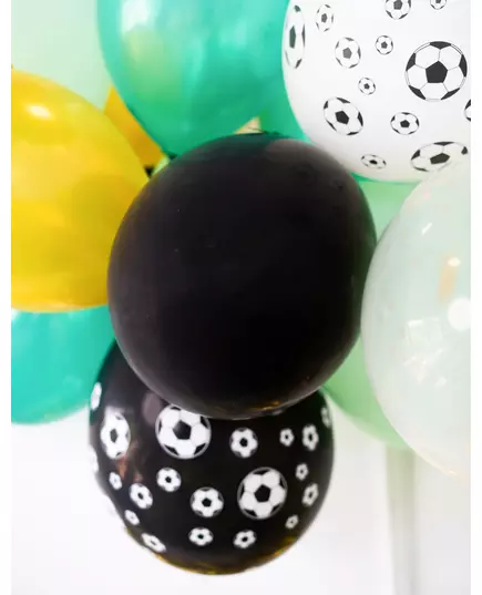 12 black balloons 28 cm, image 2