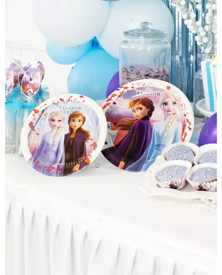 8 Frozen 2 Paper Plates 23 cm, image 2
