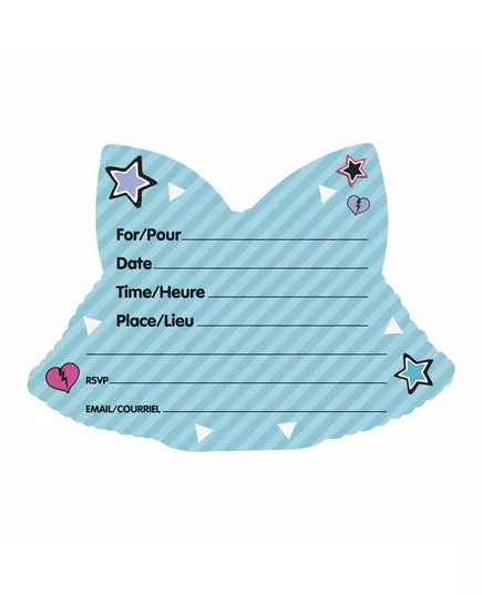 8 LOL Surprise invitasjonskort 10 x 14 cm, bilde 2