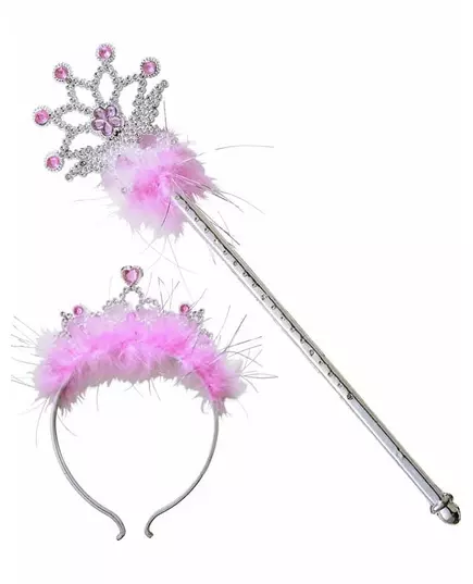 Pink Princess Wand and Tiara, image 2