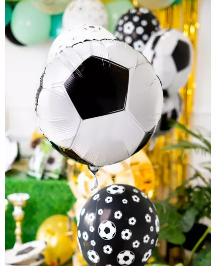 Football party aluminum balloon 45 cm, image 2