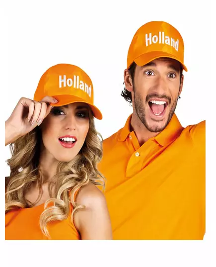 Orange Netherlands supporter cap for adults, image 2