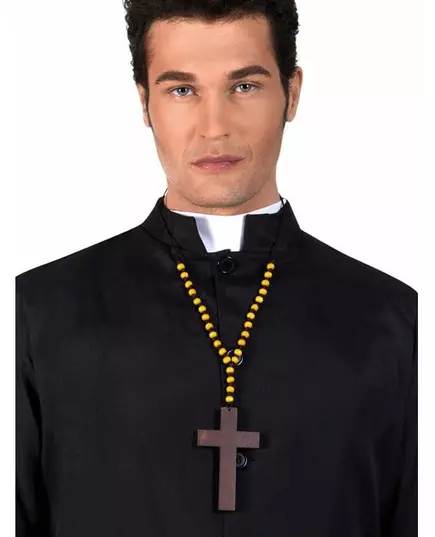 Adult monk's cross necklace, image 2