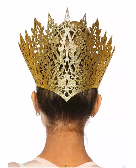 Sexy golden queen crown woman, image 2