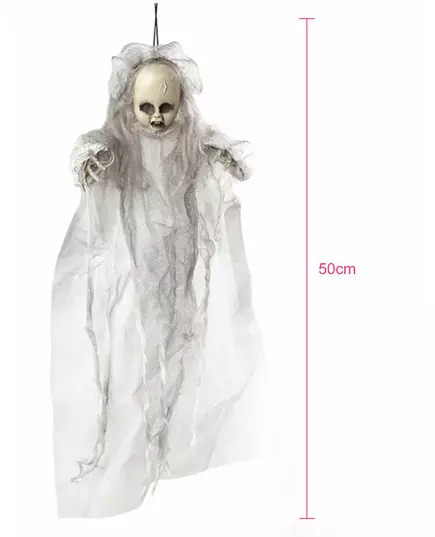 50 cm spøkelsesdukke hengende dekorasjon, bilde 2