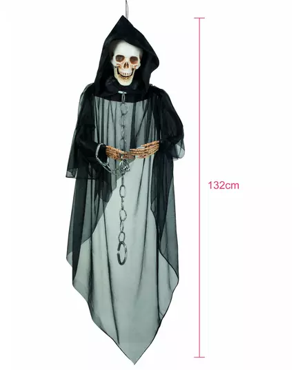 Halloween Chained Skeleton Hanging Decoration, image 2