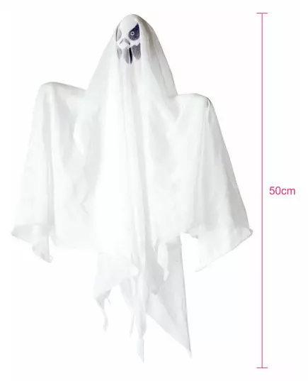 Halloween glowing ghost decoration 50 cm, image 2