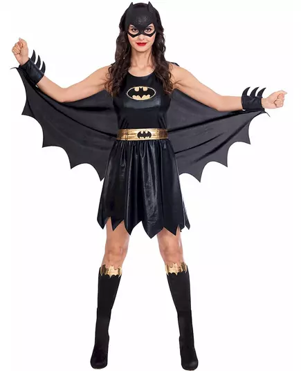 Klassisk Batgirl-kostyme for kvinner, Størrelse: Large