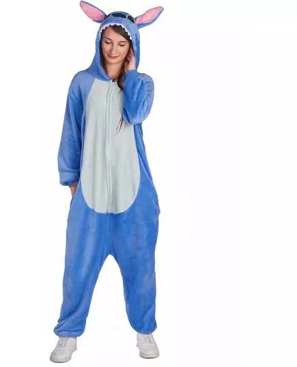 Women's blue alien creature costume, Size: Medium/Large