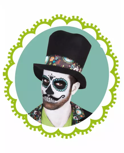 Menns Day of the Dead-kostyme, bilde 2