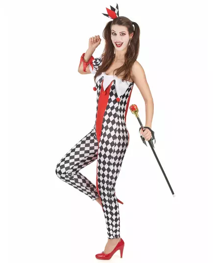 Joker costume for women, Size: Small/Medium, image 2