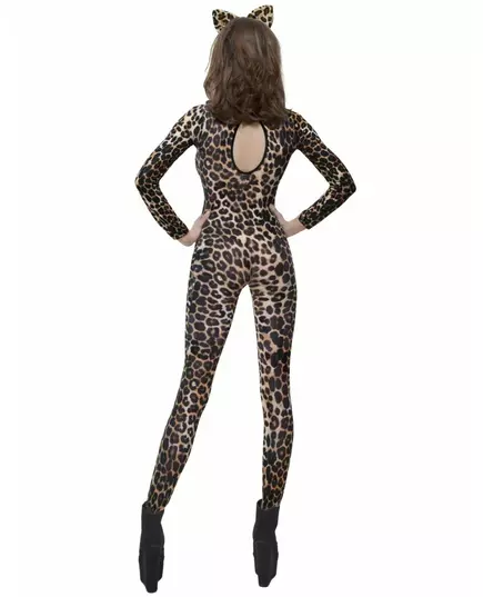 Brunt leopardkostyme for voksne, bilde 2