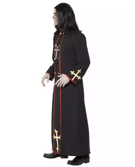 Demonic Monk Costume for Men Halloween, image 2