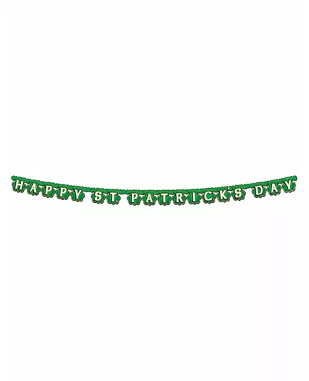 Happy St. Patrick's Day garland green 2 m, image 2