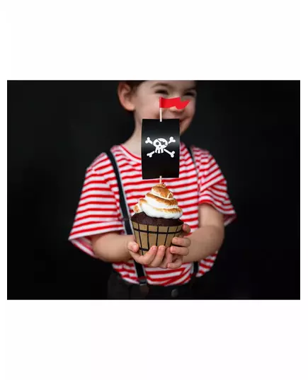 Pirate Party Cupcake Kit 4.8 x 7.6 x 4.6 cm - 20 cm, image 2