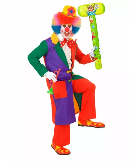 Oppblåsbar klovnehammer 96 cm, bilde 2