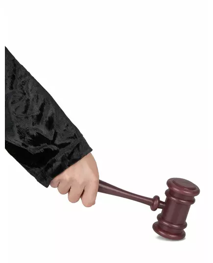 Brown judge's gavel, image 2