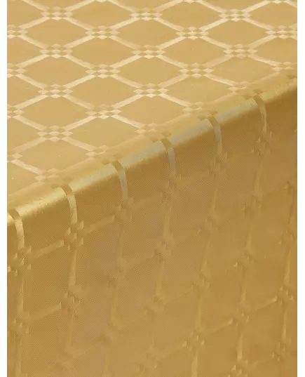 Gold damask paper roll tablecloth 6 m, image 2