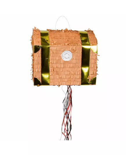 Piratskattekiste Piñata 30 x 32 x 22 cm, bilde 2