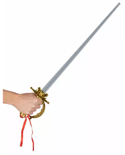 Republican saber with golden plastic handle for adults, 66 cm, image 2