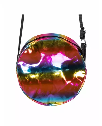 Regnbueholografisk rund crossbody-veske, bilde 2