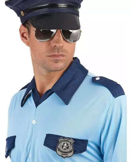 Adult metal police badge, image 2