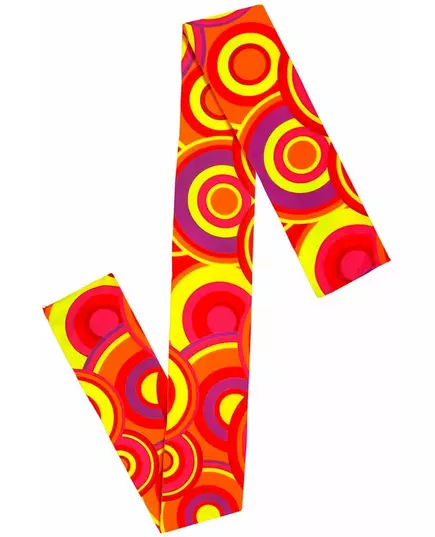 70s orange bubbles adult headband, image 2