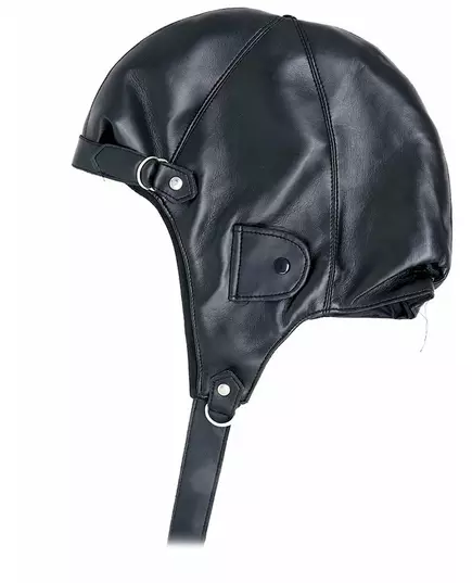 Adult black aviator hat, image 2