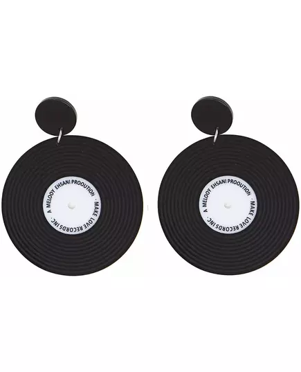 Adult Retro Vinyl Record Earrings, image 2