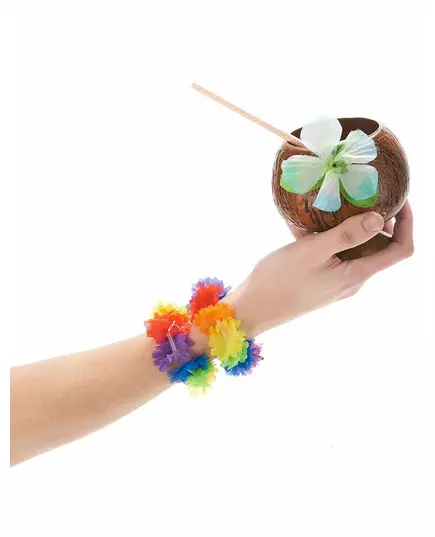 2 flerfargede hawaiiske armbånd, bilde 2