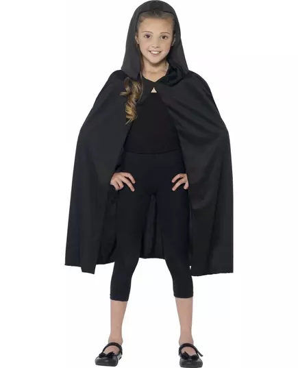 Svart hettekappe til barn, Halloween, bilde 2