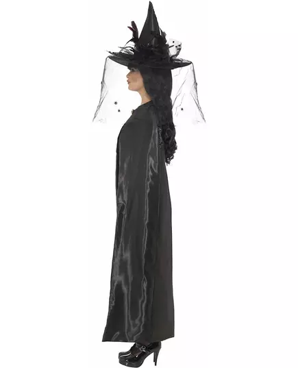 Adult black witch cape, image 2