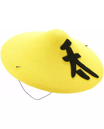 Adult yellow Chinese hat, image 2