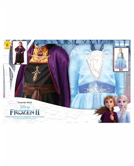 Frost 2 Elsa og Anna-kostymesett for jenter, bilde 2