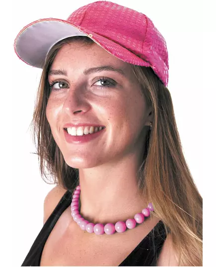 Stort rosa perlekjede for voksne, bilde 2