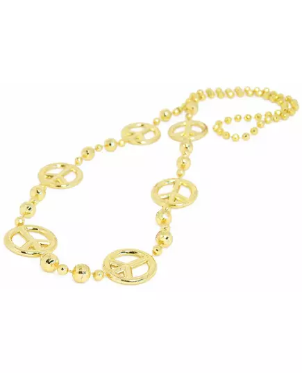 Adult gold hippie necklace, image 2
