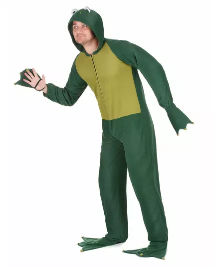 Herrejumpsuit med hette og frosk, bilde 2
